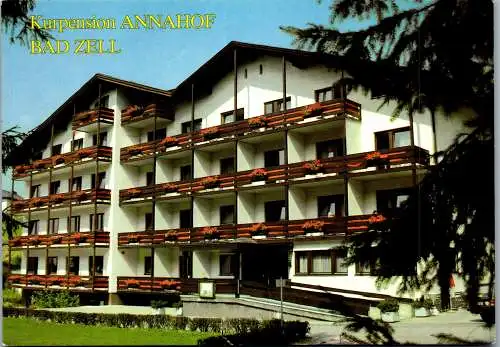 54613 - Oberösterreich - Bad Zell , Kurpension Pension Annahof - gelaufen 1985