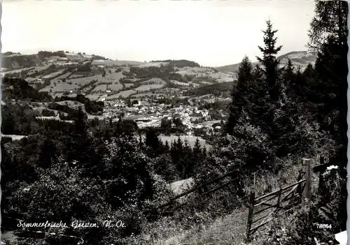 54616 - Niederösterreich - Gresten , Panorama - gelaufen 1971