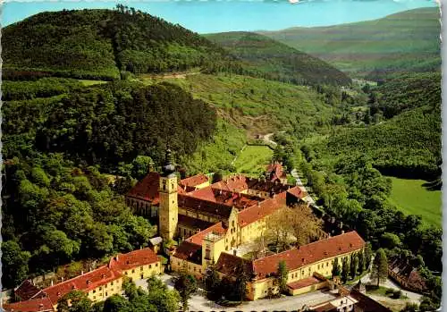 54635 - Niederösterreich - Heiligenkreuz , Stift , Panorama - gelaufen