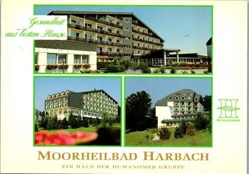 54642 - Niederösterreich - Harbach , Moorbad , Humanomed Gruppe , Mehrbildkarte - gelaufen 1992