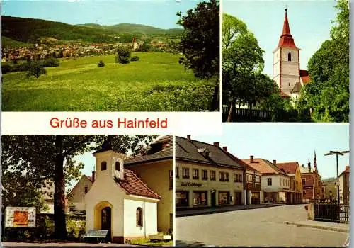 54645 - Niederösterreich - Hainfeld , Mehrbildkarte - gelaufen