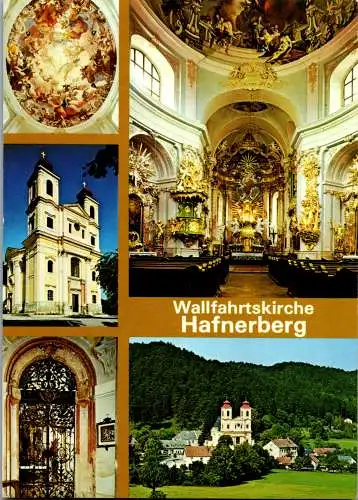 54653 - Niederösterreich - Hafnerberg , Altenmarkt an der Triesting , Wallfahrtskirche - gelaufen 1982