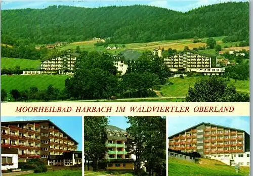 54655 - Niederösterreich - Harbach , Moorbad , Waldviertel , Mehrbildkarte - gelaufen 1989