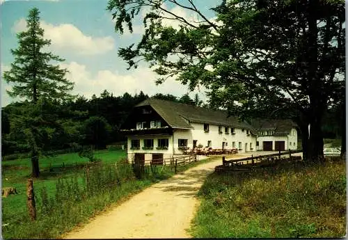 54656 - Niederösterreich - Gutenstein , Berggasthaus Maumauwiese , Friedrich Wilsch - gelaufen 1984