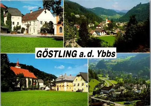 54657 - Niederösterreich - Göstling , an der Ybbs , Mehrbildkarte - gelaufen 1990