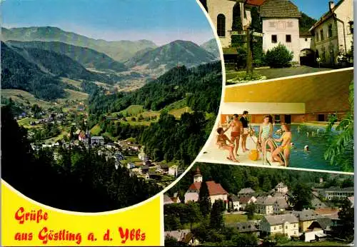 54661 - Niederösterreich - Göstling , an der Ybbs , Mehrbildkarte - gelaufen 1977