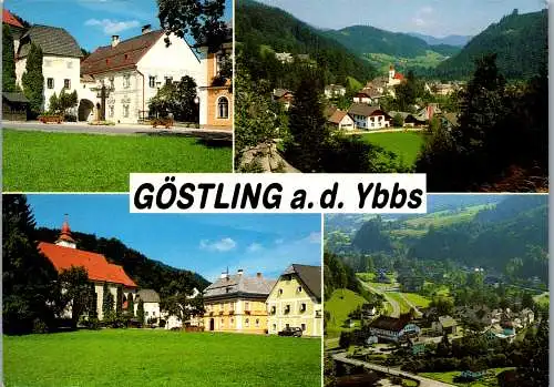 54662 - Niederösterreich - Göstling , an der Ybbs , Mehrbildkarte - gelaufen 1990