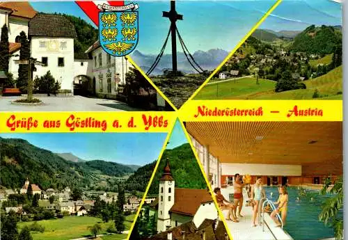 54663 - Niederösterreich - Göstling , an der Ybbs , Mehrbildkarte - gelaufen 1979