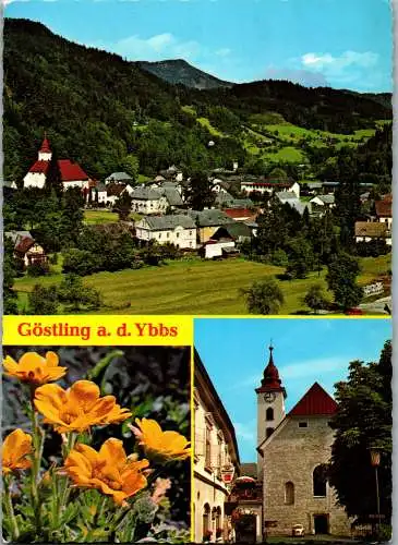54664 - Niederösterreich - Göstling , an der Ybbs , Mehrbildkarte - gelaufen 1978