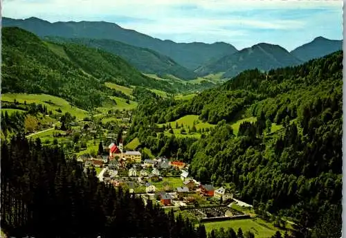 54665 - Niederösterreich - Göstling , an der Ybbs , Panorama - gelaufen 1981