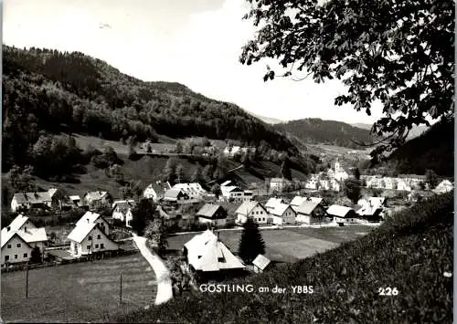 54668 - Niederösterreich - Göstling , an der Ybbs , Panorama - gelaufen 1972