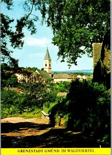 54671 - Niederösterreich - Gmünd , Waldviertel , Panorama - nicht gelaufen