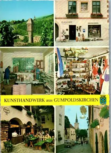 54677 - Niederösterreich - Gumpoldskirchen , Kunsthandwerk , Holzdrechslerei Willibald Fritsch - nicht gelaufen