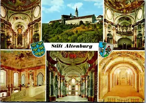 54681 - Niederösterreich - Altenburg , Stift Altenburg , Mehrbildkarte - nicht gelaufen