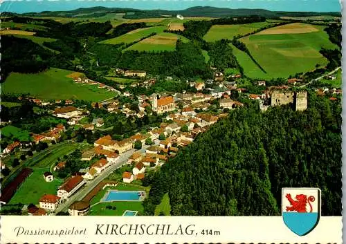 54697 - Niederösterreich - Kirchschlag , Panorama - gelaufen 1983