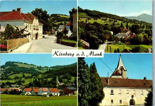 54699 - Niederösterreich - Kirnberg , an der Mank , Mehrbildkarte - gelaufen