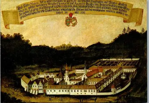 54704 - Niederösterreich - Klein-Mariazell , Benediktinerkloster , Anton Zoller - nicht gelaufen