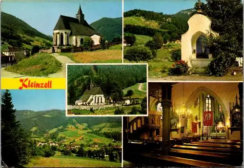 54705 - Niederösterreich - Kleinzell , Mehrbildkarte - gelaufen 1980