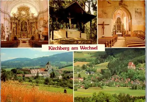 54709 - Niederösterreich - Kirchberg am Wechsel , Mehrbildkarte - gelaufen 1984