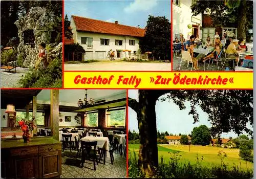 54716 - Niederösterreich - Kirchberg am Wechsel , Gasthof Fally Zur Ödenkirche , Mehrbildkarte - gelaufen 1985