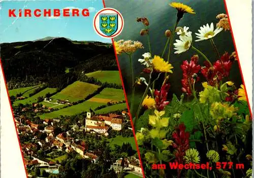 54717 - Niederösterreich - Kirchberg am Wechsel , Panorama - gelaufen 1980