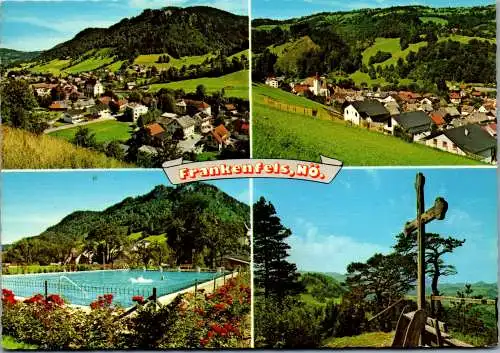 54740 - Niederösterreich - Frankenfels , Mehrbildkarte - gelaufen 1983