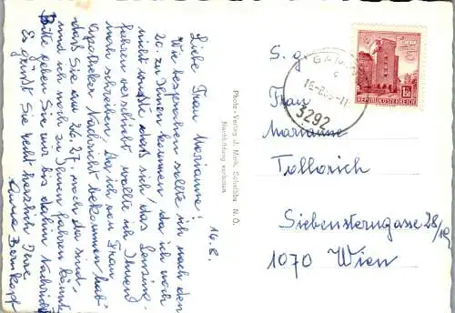 54746 - Niederösterreich - Gaming , Panorama - gelaufen 1966