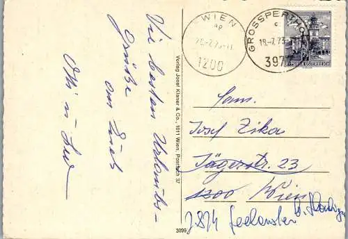 54766 - Niederösterreich - Grosspertholz , im Waldviertel , Liebfrauensitz , Mehrbildkarte - gelaufen 1973