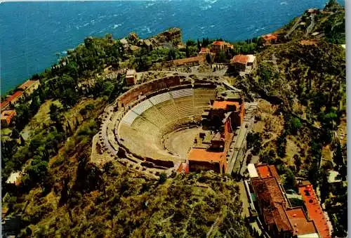 54774 - Italien - Taormina , Teatro greco - gelaufen 1980