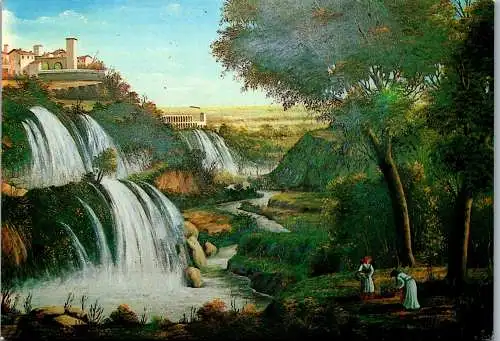 54786 - Italien - Tivoli , Cascate dell'Aniene , C. Forte - gelaufen 1985
