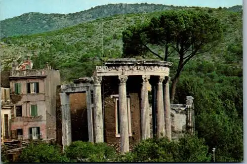 54789 - Italien - Tivoli , Templi di Vesta e Sibilla - gelaufen 1985