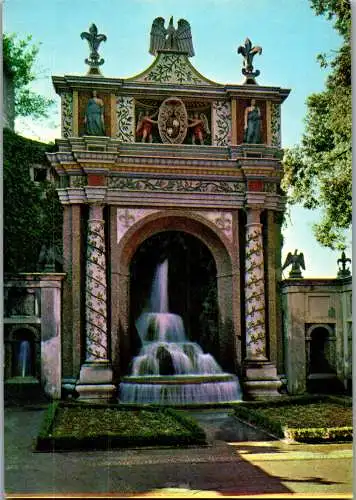 54790 - Italien - Tivoli , Villa d'Este , Fontana della Civetta - gelaufen 1985