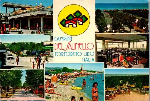 54801 - Italien - Tortoreto Lido , Camping Del Salinello - gelaufen