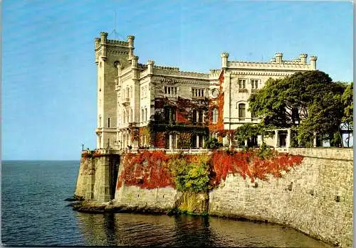 54830 - Italien - Trieste , Il Castello di Miramare - gelaufen 1975
