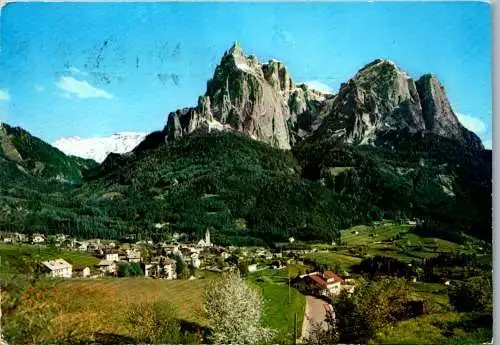 54842 - Italien - Siusi , alle Sciliar , Seis am Schlern - gelaufen 1965