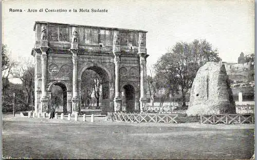54854 - Italien - Rom , Arco di Costantino e la Meta Sudante - nicht gelaufen