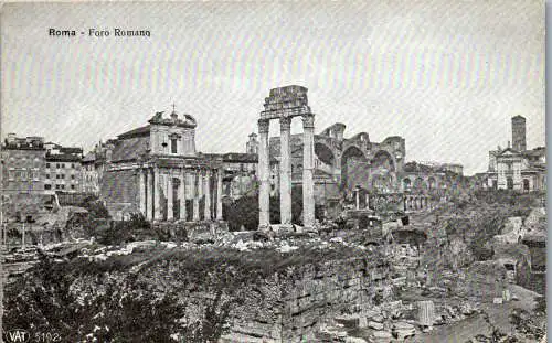 54855 - Italien - Rom , Foro Romano - nicht gelaufen