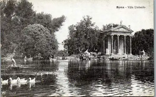 54857 - Italien - Rom , Villa Umberto - nicht gelaufen