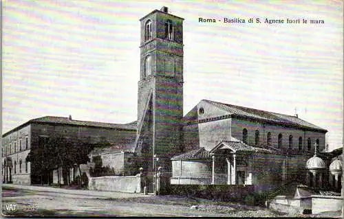 54859 - Italien - Rom , Basilica di S. Agnese fuori le mura - nicht gelaufen
