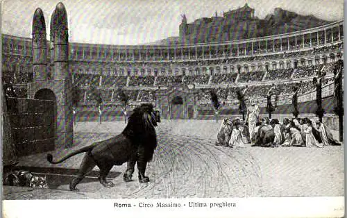 54861 - Italien - Rom , Circo Massimo , Ultima preghiera - nicht gelaufen