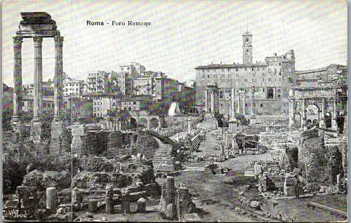 54871 - Italien - Rom , Foro Romano - nicht gelaufen