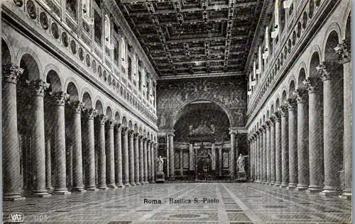 54877 - Italien - Rom , Basilica S. Paolo - nicht gelaufen