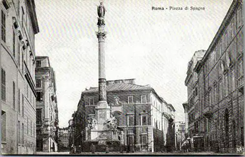 54894 - Italien - Rom , Piazza di Spagna - nicht gelaufen