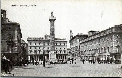54895 - Italien - Rom , Piazza Colonna - nicht gelaufen