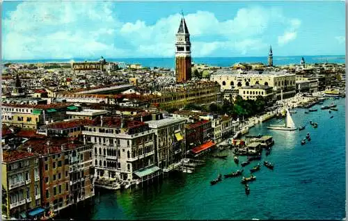 54897 - Italien - Venezia , Panorama - gelaufen 1967