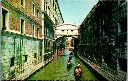 54899 - Italien - Venezia , Ponte dei Sospiri - nicht gelaufen