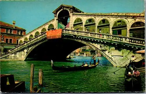 54911 - Italien - Venezia , Ponte di Rialto - nicht gelaufen