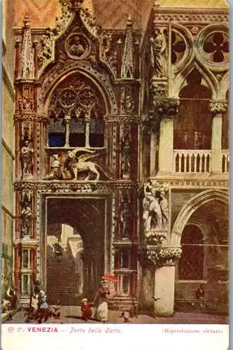 54921 - Italien - Venezia , Porta della Carta - nicht gelaufen