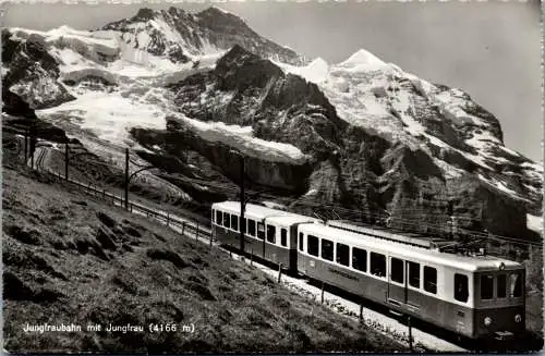 54936 - Schweiz - Jungfrau , Jungfraubahn - gelaufen 1962