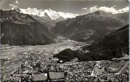 54949 - Schweiz - Interlaken , Eiger , Mönch und Jungfrau - gelaufen 1962